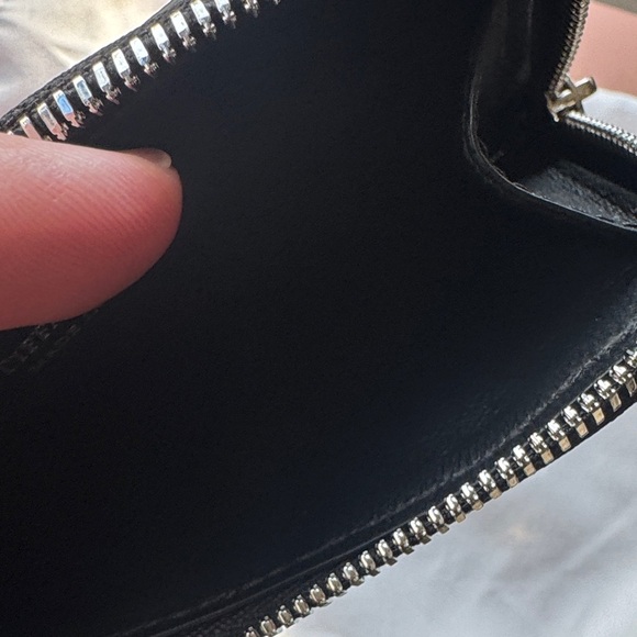 Tiffany & Co. Black Embossed Leather Card Holder - return to Tiffany - Picture 7 of 10